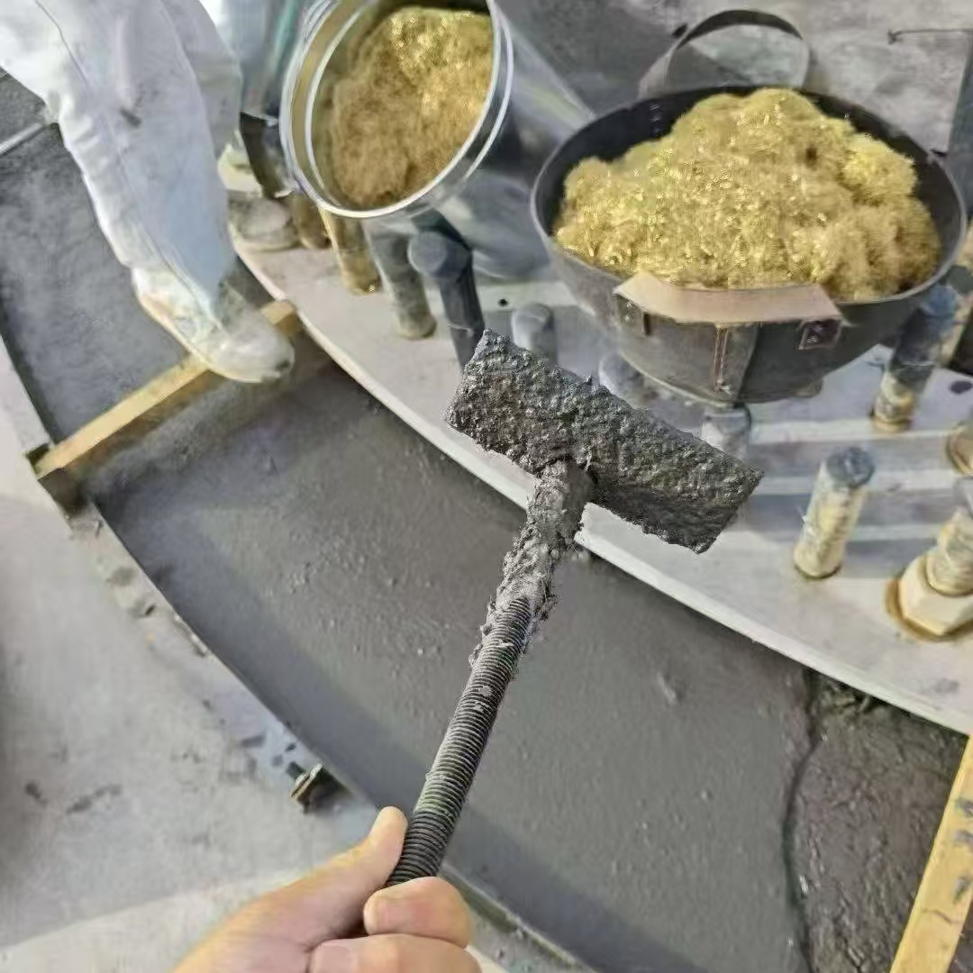 汉寿C120钢纤维高强无收灌浆料 轧机压缩机汽轮机发电机锻压设备底座灌浆材料